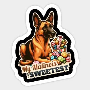 Belgian Malinois confectioner Sticker